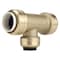 Apollo 1/2 in. IPS x 1/2 in. IPS x 1/2 in. CTS Brass Push-To-Connect Slip Tee FSBT1212CTS12 - alternate 5
